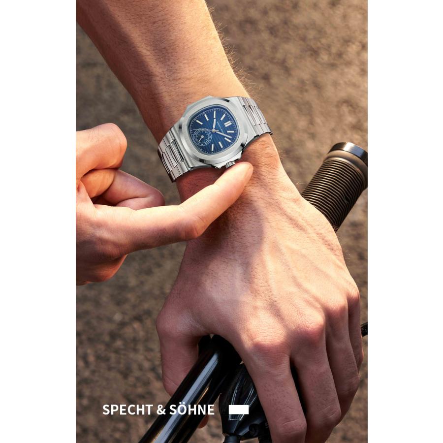 腕時計 メンズ 40代 50代 オマージュウォッチ クォーツ メカクォーツ 24時間計 SPECHT & SOHNE SP5980 |  | 10