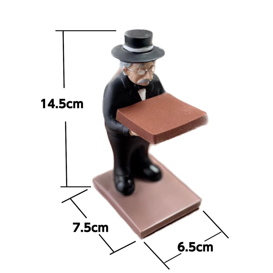 腕時計用スタンド ウォッチスタンド 人形 執事 1本用 アクセサリー置き |  | 02