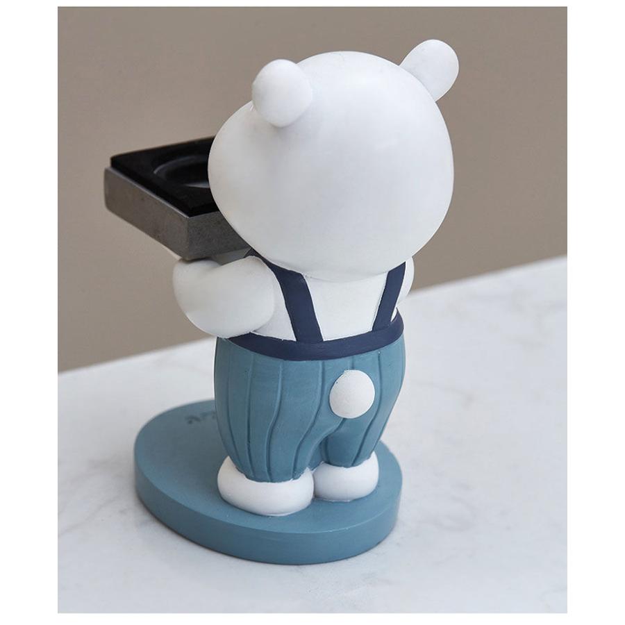 腕時計用スタンド ウォッチスタンド 1本用 アップルウォッチ 充電スタンド Apple Watch 熊 人形 アクセサリー置き |  | 04