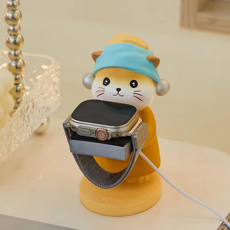 腕時計用スタンド ウォッチスタンド 1本用 アップルウォッチ 充電スタンド Apple Watch 人形 アクセサリー置き |  | 03