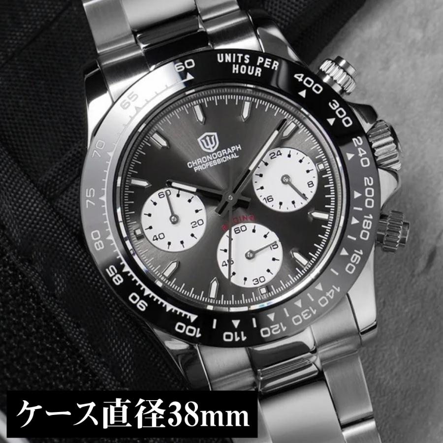 腕時計 ZX-6 Meteorite mechaqurtz Chronograph – Zelos Watches