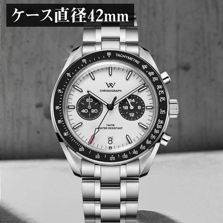 腕時計 メンズ 40代 クロノグラフ メカニカルクォーツ クォーツ
