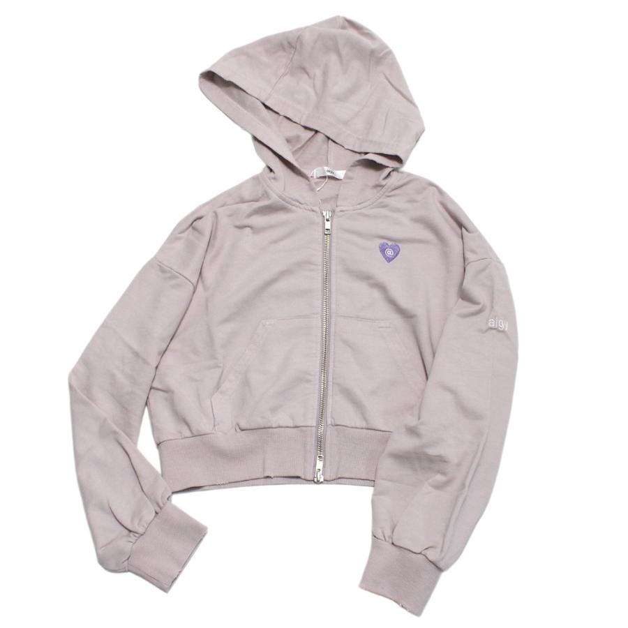 セール 「50%OFF」 パーカー "アルジー" ダブルジップグランジパーカー ピンク(PK) | algy