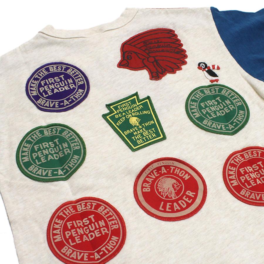 DENIMDUNGAREE 100 ワッペンいっぱいTシャツ デニムダンガリー DENIM DUNGAREE（デニムアンドダンガリー） セール 「50%OFF」 長袖T