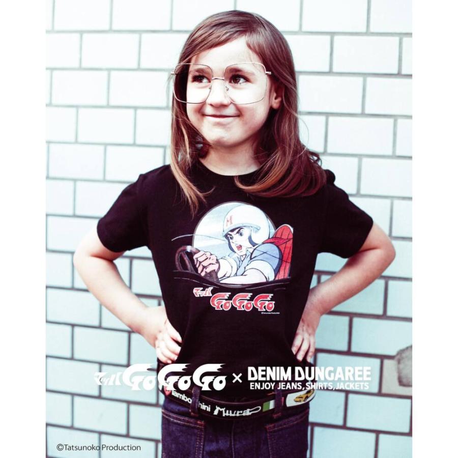 ★ ri ★デニム＆ダンガリー Tシャツ 150 160 LARGE DENIM DUNGAREE セール 「60%OFF」 半袖Tシャツ 