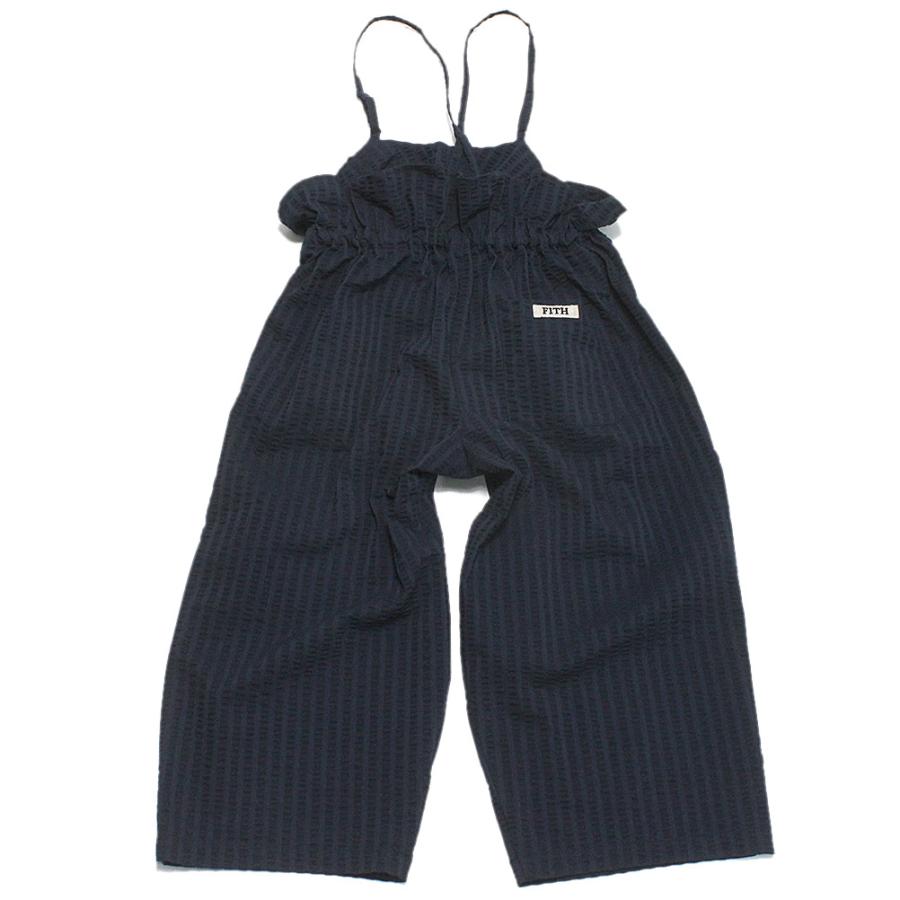 kissmark 黒 オーバーオール ファー付きフード FITH（フィス） セール 「60%OFF」 サロペット・オーバーオール