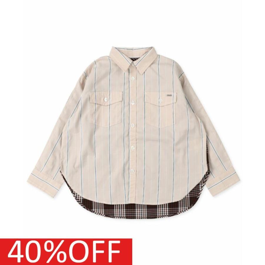 期間限定セール セール Off シャツ ブラウス フィス 子供服 2パターン 長袖 シャツ 1wwhite 超激安 n Go Th