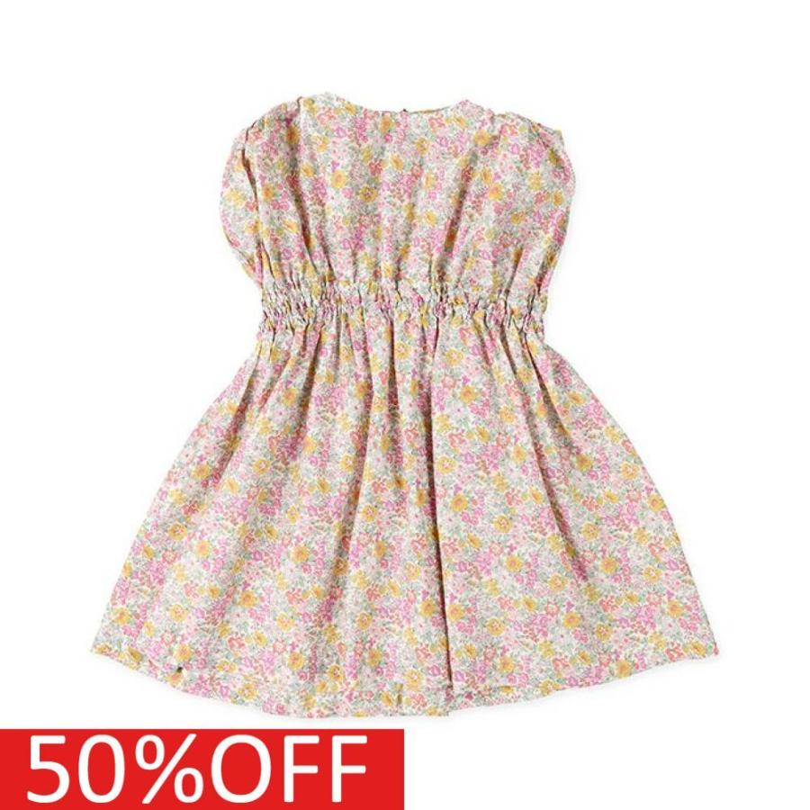 ワンピース フィス 子供服 リバティ ハニーデュープリントワンピース 6pピンク Fcekano Edu Ng