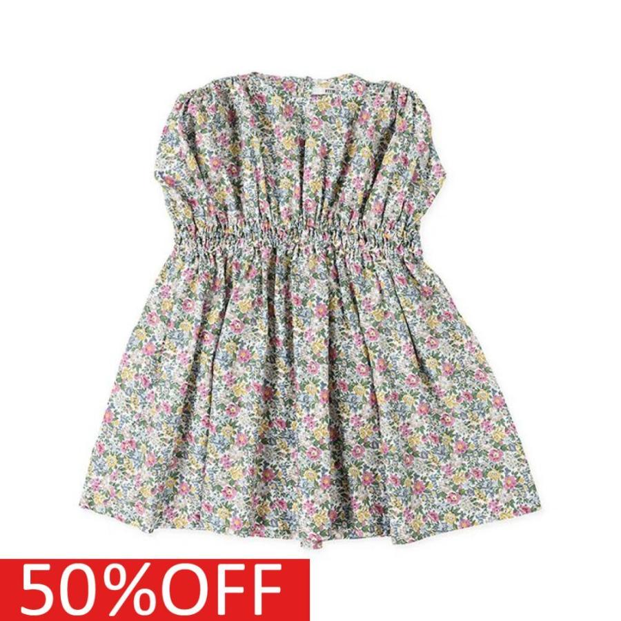 ワンピース "フィス" 子供服 リバティ ハニーデュープリント ...