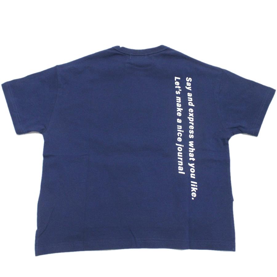 半袖Tシャツ "フォブ" 子供服 JOURNAL Tシャツ ブルー(BL)｜circus-circus｜03