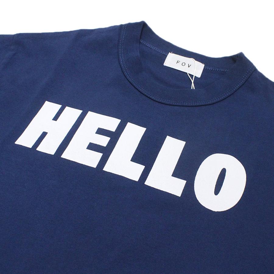 半袖Tシャツ "フォブ" 子供服 HELLO Tシャツ ブルー(BL)｜circus-circus｜04