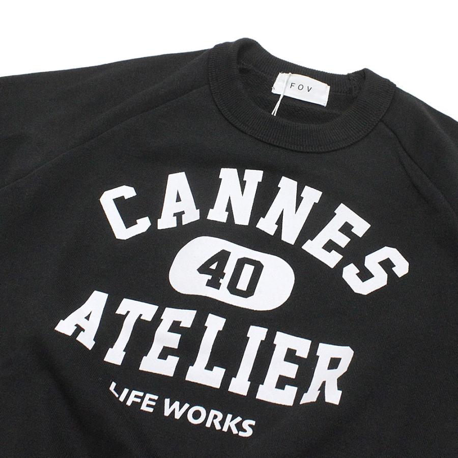 半袖Tシャツ "フォブ" 子供服 CANNES スウェットプルオーバー ブラック(BK)｜circus-circus｜04