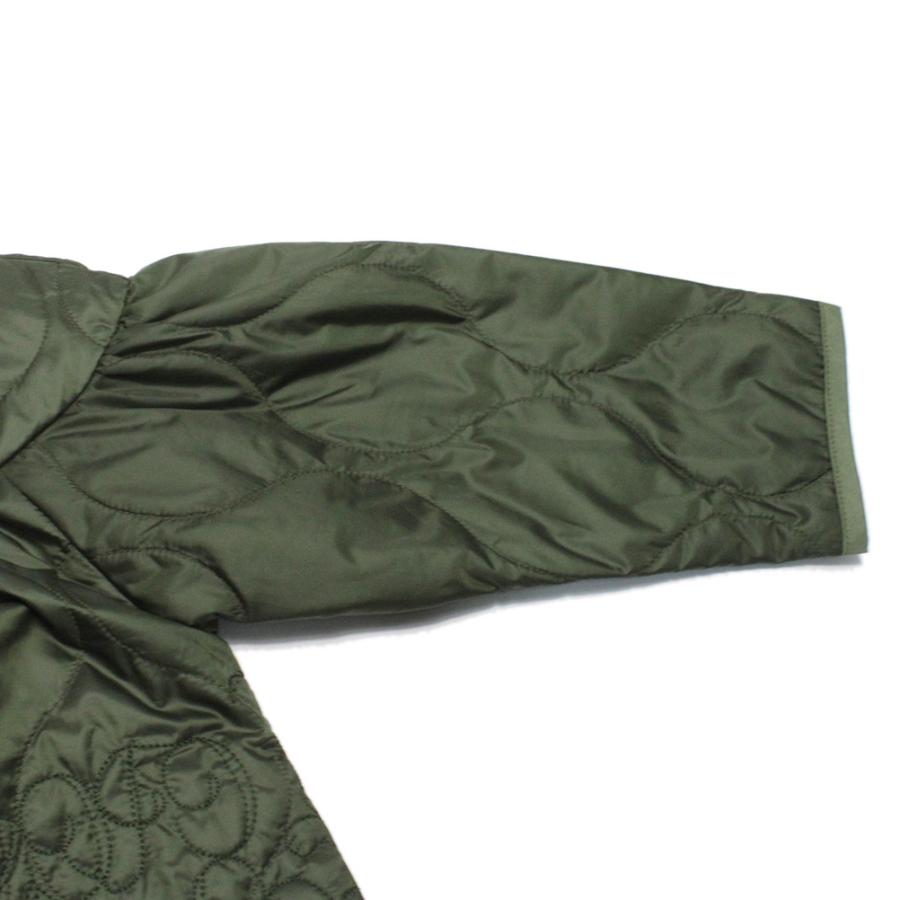 goto hollywoodライナーキルトコート01カーキ