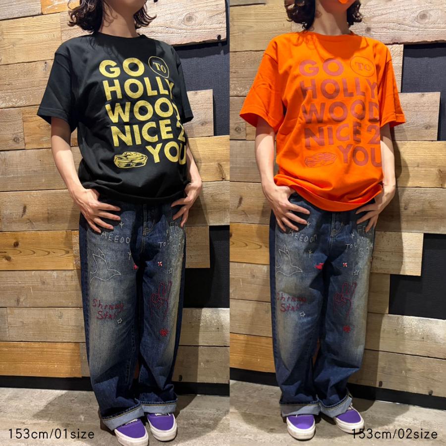 GO TO HOLLYWOOD（ゴートゥーハリウッド） 半袖Tシャツ 