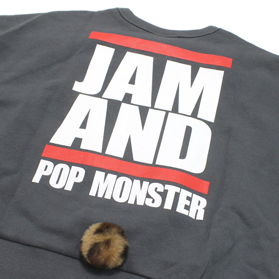 トレーナー・ニット \"JAM\"" ビッグフェイス ワイドトレーナー レオパード"_5