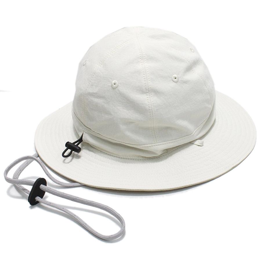 帽子 \" マウンテン MOUN TEN. MOUNTEN/\" reversible adventure ハット (re-nylon) ベージュ×エクリュの画像