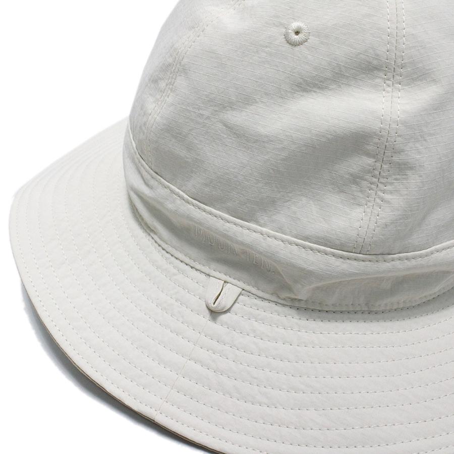 帽子 \" マウンテン MOUN TEN. MOUNTEN/\" reversible adventure ハット (re-nylon) ベージュ×エクリュの画像