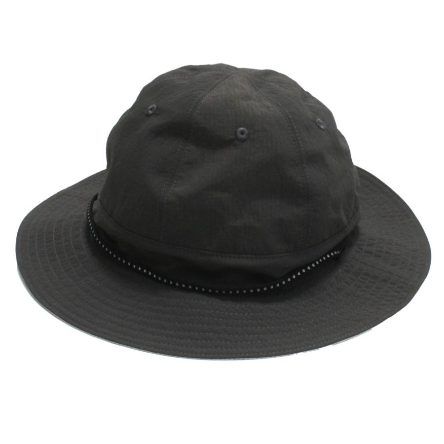 帽子 \" マウンテン MOUN TEN. MOUNTEN/\" reversible adventure ハット (re-nylon) チャコール×サンドの画像