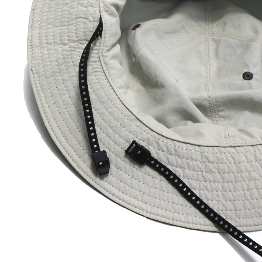 帽子 \" マウンテン MOUN TEN. MOUNTEN/\" reversible adventure ハット (re-nylon) チャコール×サンドの画像