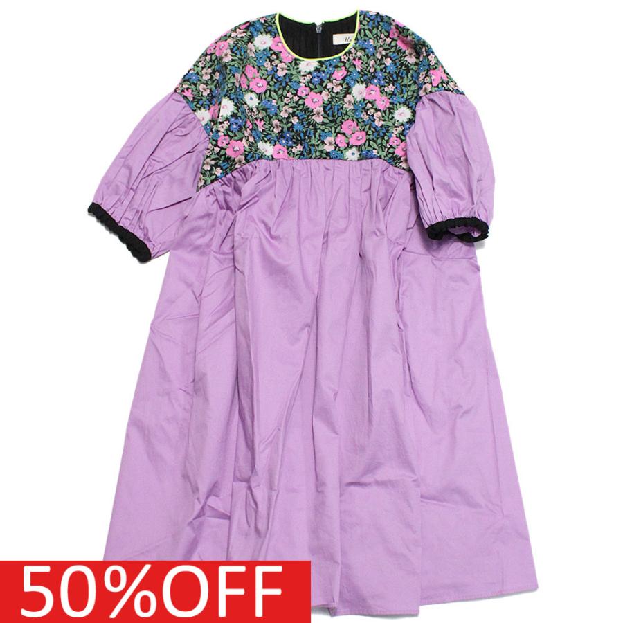 セール 60 Off ワンピース ユニカ 子供服 カントリーフラワーワンピース パープル 14 Uni 01 6900 子供服サーカス ヤフーショップ 通販 Yahoo ショッピング