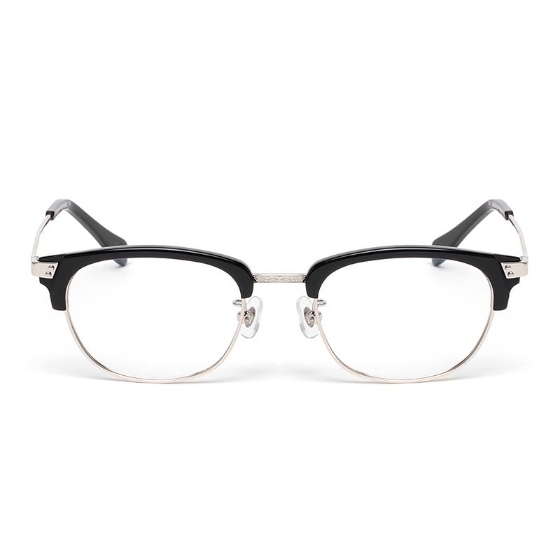 Circus Cc U037b メガネ スクエア ブロー 度付き 軽量 眼鏡 フレーム 男性 伊達 度付き だ