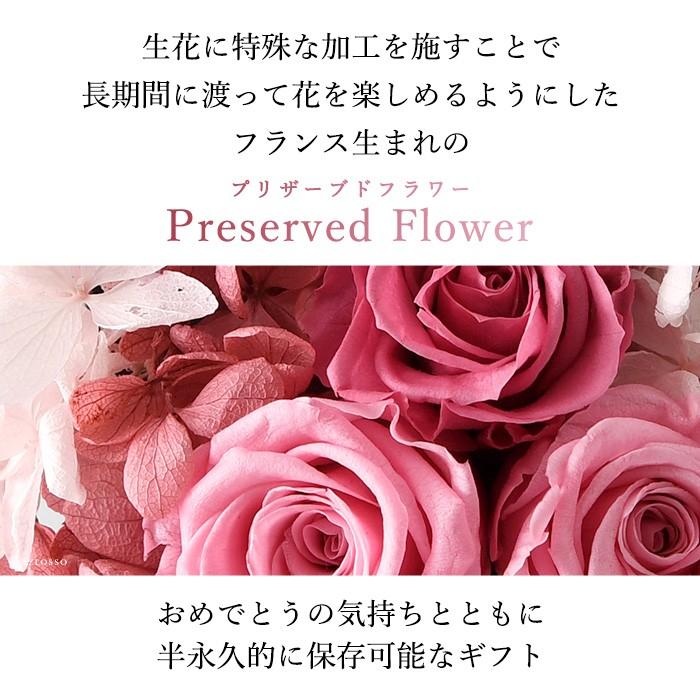 誕生日 11月 秋 ギフト プリザーブド フラワー ボックス