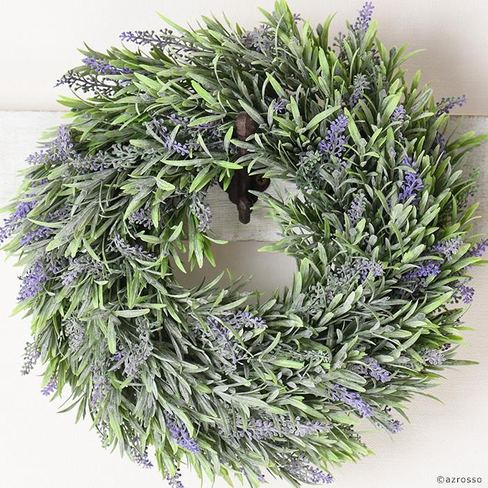 ラベンダー リース 初 夏 玄関 ドア おしゃれ インテリア 店舗
