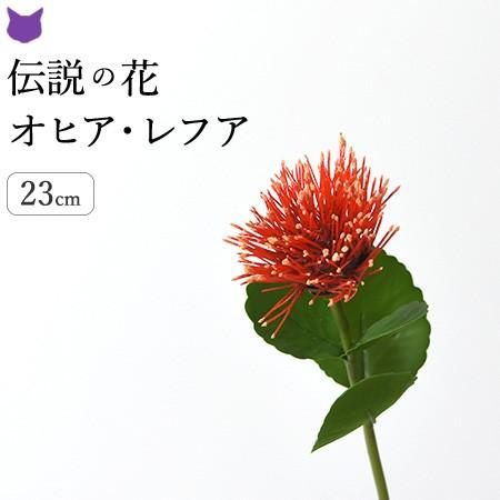 オヒア レフア 造花 花材 パーツ 30 Cm 赤 レッド フラワー アレンジ インテリア ハワイアン 夏 南国 Cf315 シルク ド フラワー 通販 Yahoo ショッピング