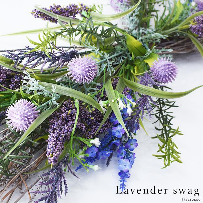 展示品特価 36 紫陽花ラベンダー造花ガーランド スワッグ インテリア雑貨 梅雨 紫フラワー 新発売の ハンドメイド Rspg Spectrum Eu