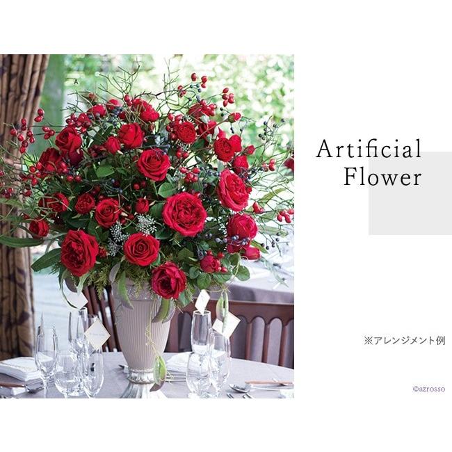 ローズ バラ 造花 薔薇 つぼみ 赤 レッド インテリア アレンジ メント