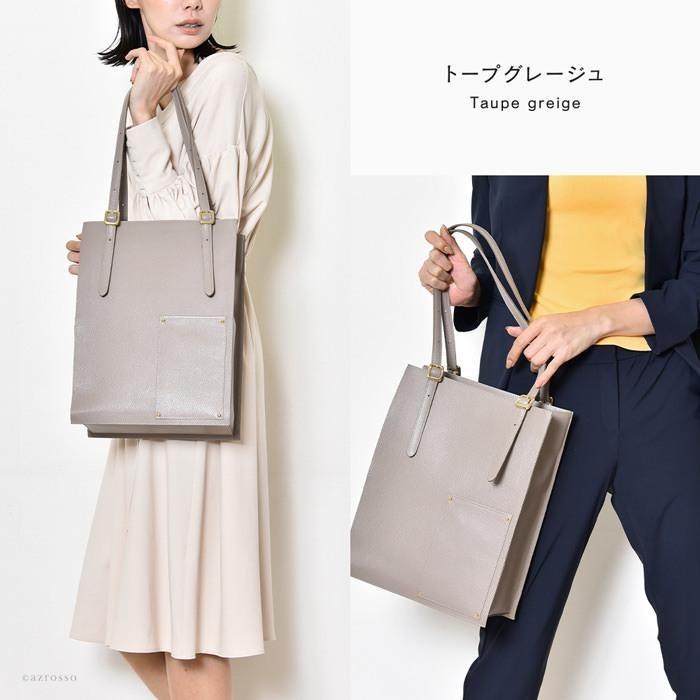 日本製 トートバッグ 本革 レディース 母の日 祝い 誕生日 プレゼント 軽い スクエア a4 肩掛け ビジネスバッグ 30代 40代 50代 成人 母の日 退職 転職 ギフト_16