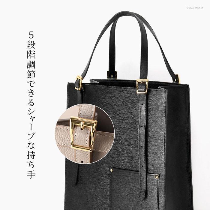 日本製 トートバッグ 本革 レディース 母の日 祝い 誕生日 プレゼント 軽い スクエア a4 肩掛け ビジネスバッグ 30代 40代 50代 成人 母の日 退職 転職 ギフト_7