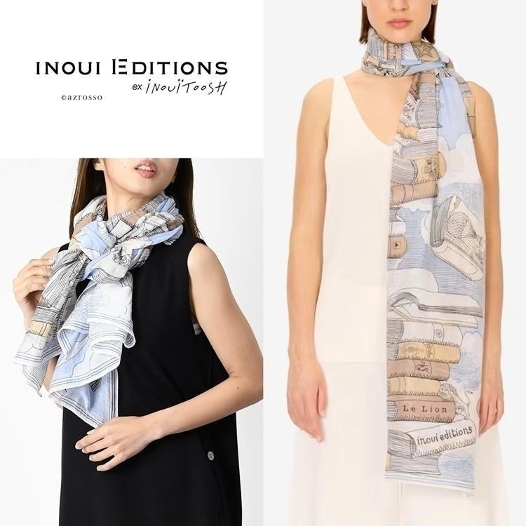INOUI TOOSH（イヌイトゥーシュ） コットン シルク 大判 ストール