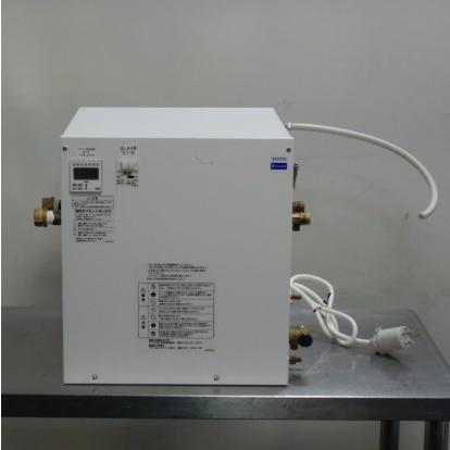 2008年製 TOTO REW25C2DH 小型 電気温水器 単相200V 用 2kw 30〜75度 給湯器 25L W360( 71)D395H402mm タイマー仕様 2か所給湯