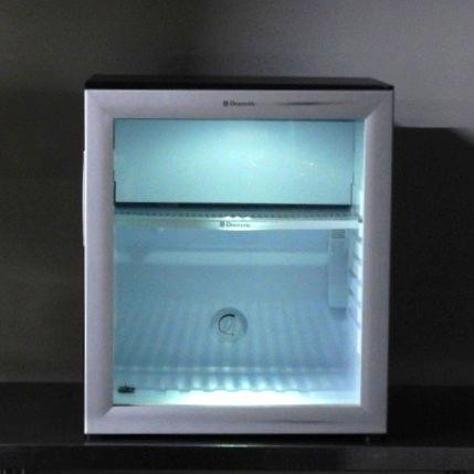 ドメティック RH460LG ミニバー冷蔵庫 約60L 静音　約9.6万円 2013年製 ドメティック RH460LG 冷蔵ショーケース 左開き