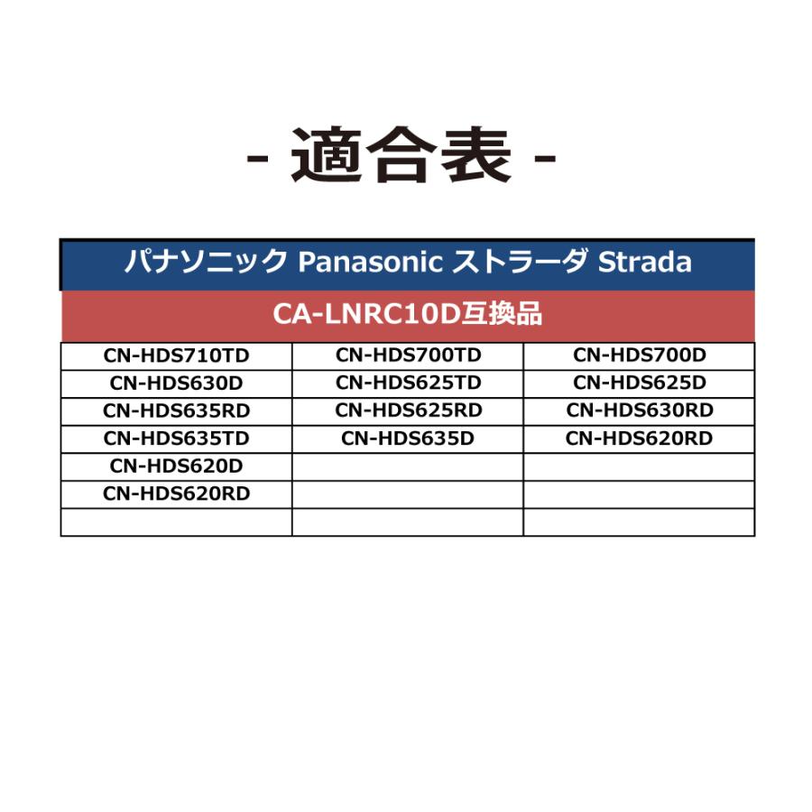 カロッツェリア パナソニック Panasonic ストラーダ Strada CA-LNRC10D