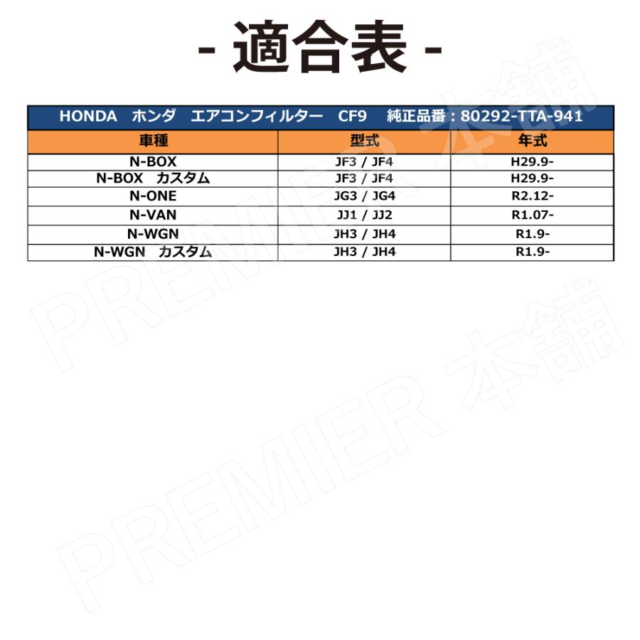 ホンダ（HONDA） エアコンフィルター HONDA用 N-WGN JH3 JH4 R1.9