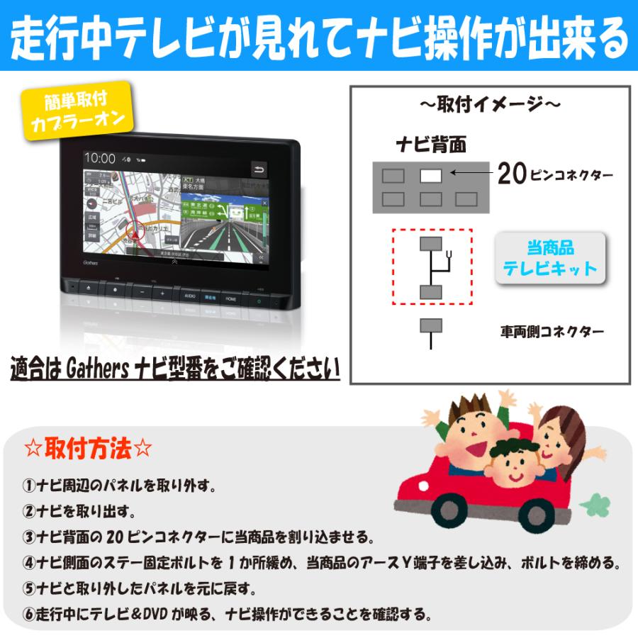 ホンダ（HONDA） 走行中にテレビ ナビ操作 HONDA Gathers テレビ