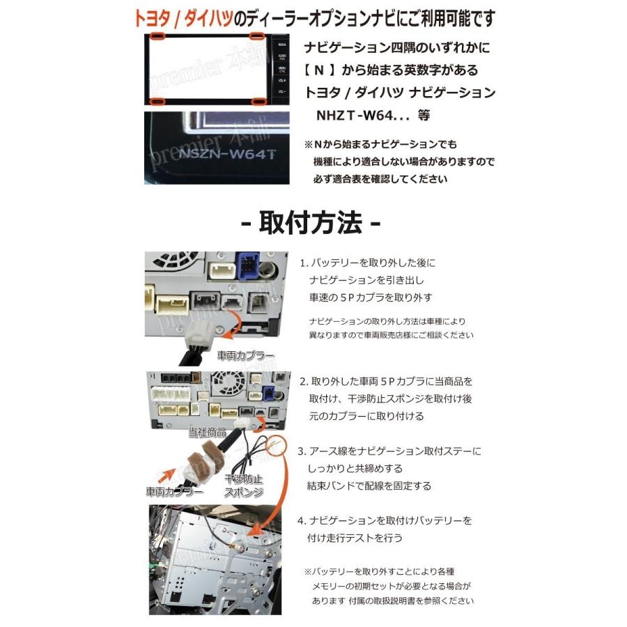 Panasonic 走行中 テレビが見れるキット テレビキット