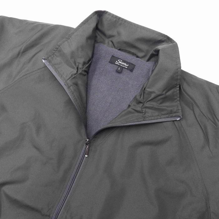 大きいサイズ 軽くて暖かい 裏フリース ジャケット 冬用 ウインド