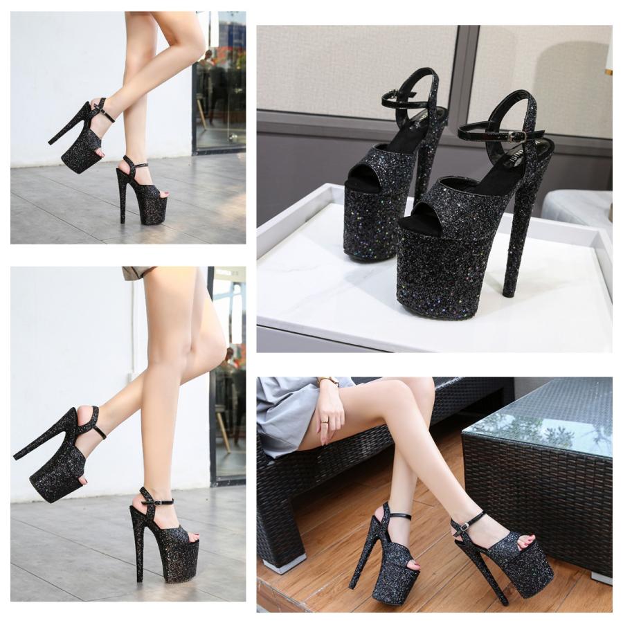 ブラックオープントゥサンダル 中ヒール tgts-82.jpg