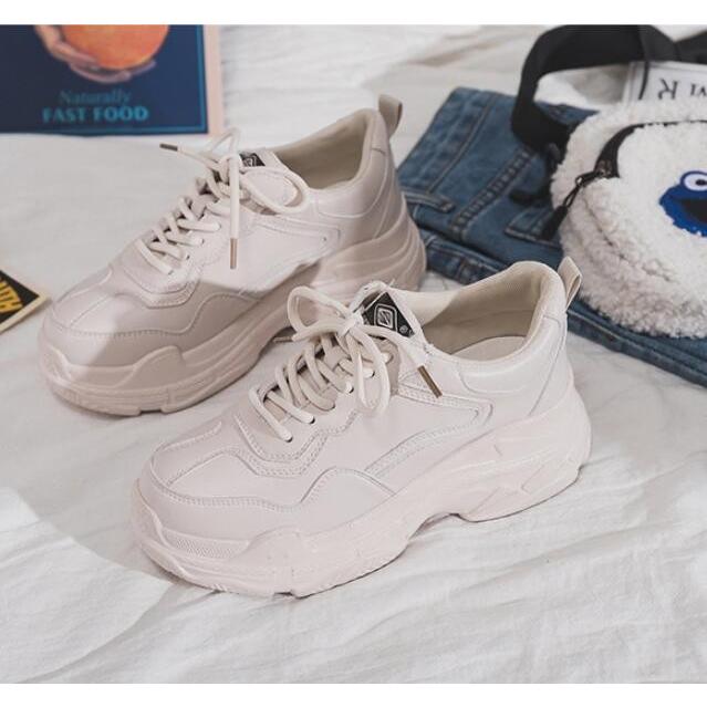 新作 デイリーコーデ カジュアル シューズ 歩きやすい 無地 通学 学生 スポー ツ ローカット レースアップスニーカー ウォーキング レディース 厚底シューズ Ec1104 Citron Ec 通販 Yahoo ショッピング