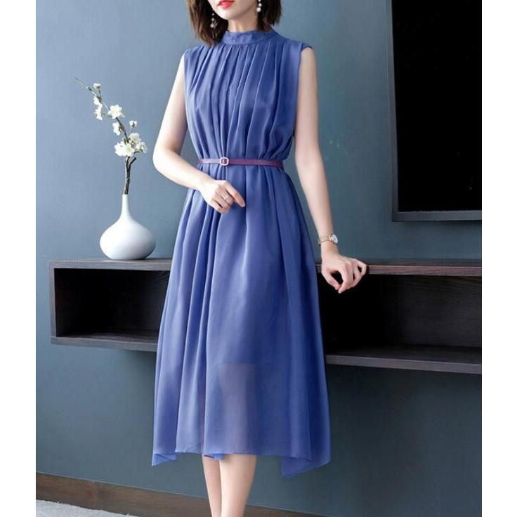 女らしい シルクワンピース 夏新作 お嬢様 ノースリーブワンピース ロック丈ワンピース レディース プリーツワンピース 細身ワンピース お呼ばれ 二次会 Ec1707 Citron Ec 通販 Yahoo ショッピング