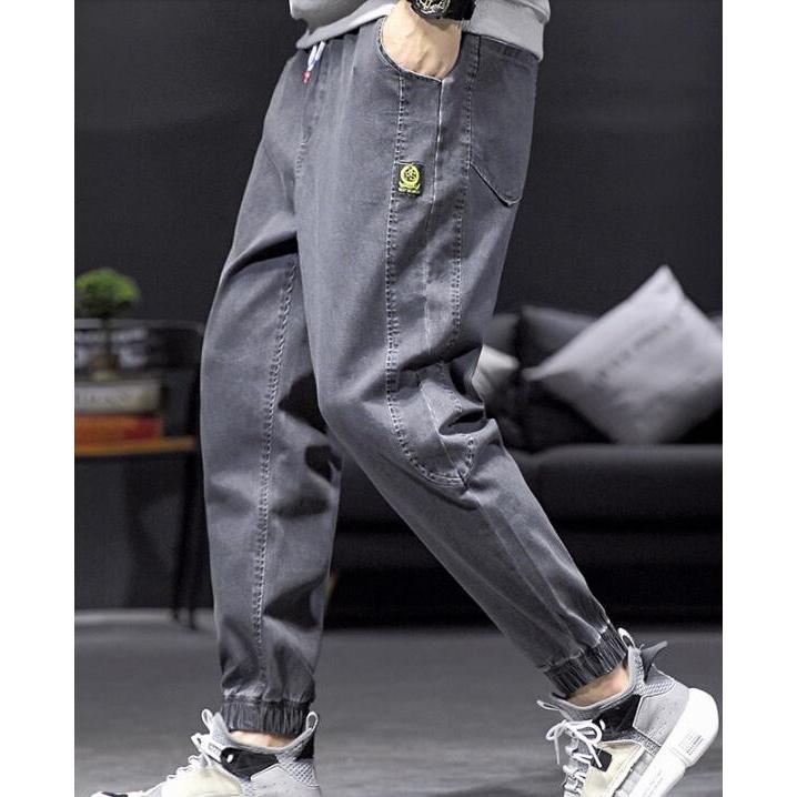 デイリーコーデ シンプル デニムパンツ ゆったり テーパードパンツ 大きいサイズ ジーンズ ジーパン チノパンツ メンズ カジュアル デニムロック丈パンツ ズボン Ec2121 Citron Ec 通販 Yahoo ショッピング