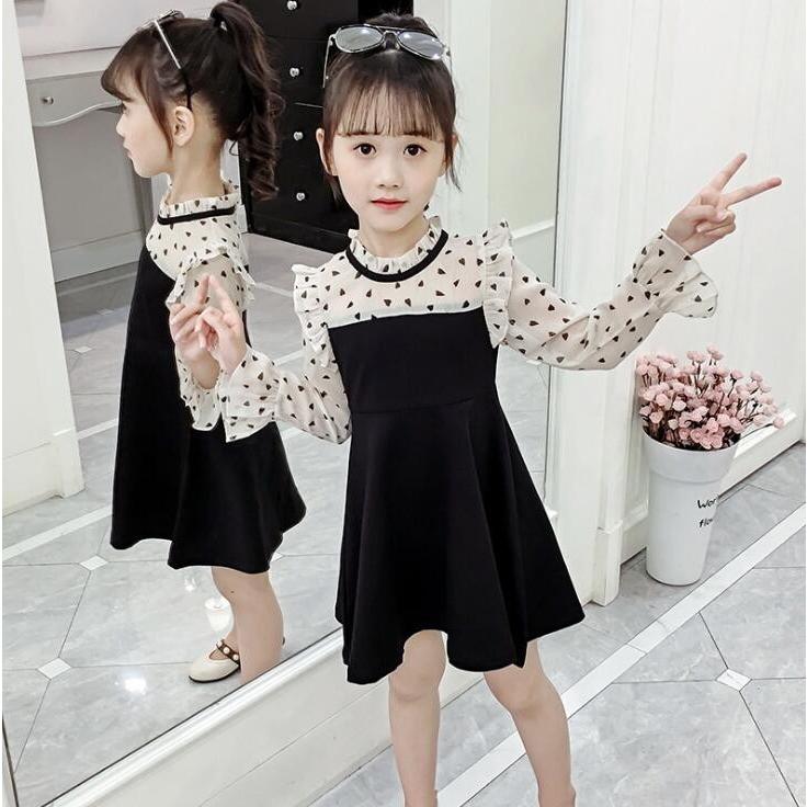 3歳 5歳 7歳子供服 女の子ワンピース 春秋新品 学院風 スピーカースリーブ フェイクレイヤードワンピース 可愛い Aライン キッズワンピース お姫様 Ec2169 Citron Ec 通販 Yahoo ショッピング