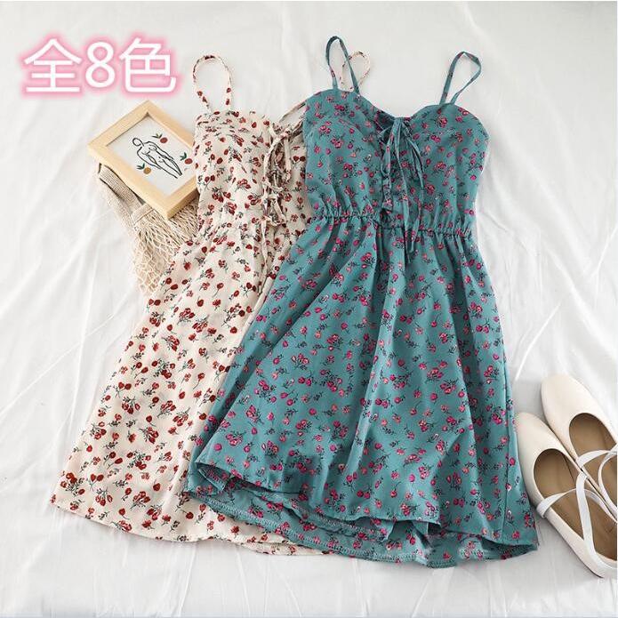 花柄 キャミワンピース 夏シフォンワンピース 海 ビーチ レディース ノースリーブ ワンピース Aラインワンピース リゾートワンピース お嬢様 ミニ丈 ワンピース Ec2302 Citron Ec 通販 Yahoo ショッピング