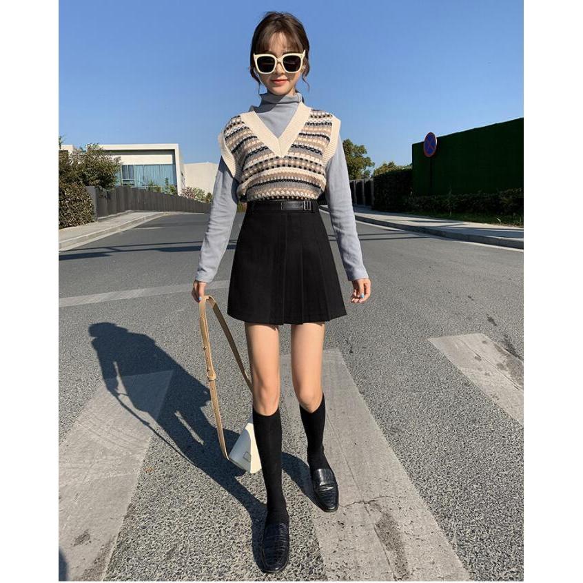 流行の予感ラシャスカート秋冬スカート着痩せ Aラインスカートプリーツ レディースミニスカート美脚ショート丈スカート内パンツ付き Ol通勤スカート秋冬新品 Ec3981 Citron Ec 通販 Yahoo ショッピング