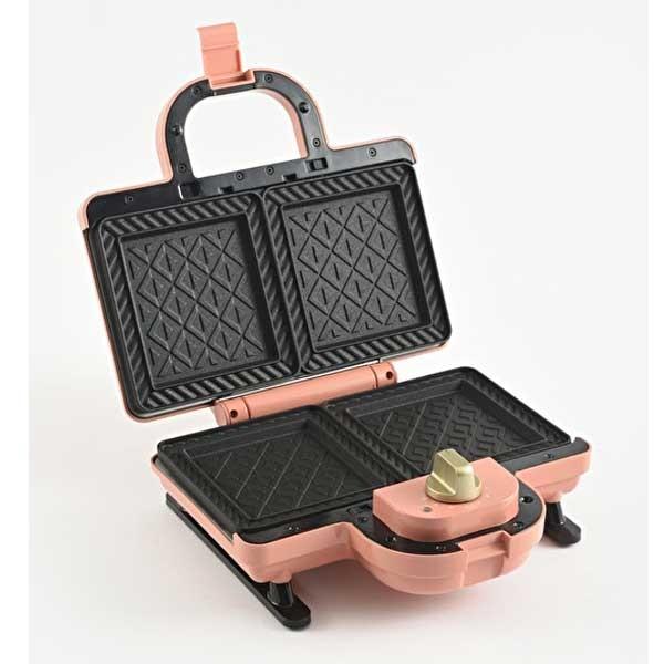 イデア Idea ブルーノ Bruno ホットサンドメーカー ダブル コーラルピンク Boe044 Cpk Z Citron Glaces 通販 Yahoo ショッピング