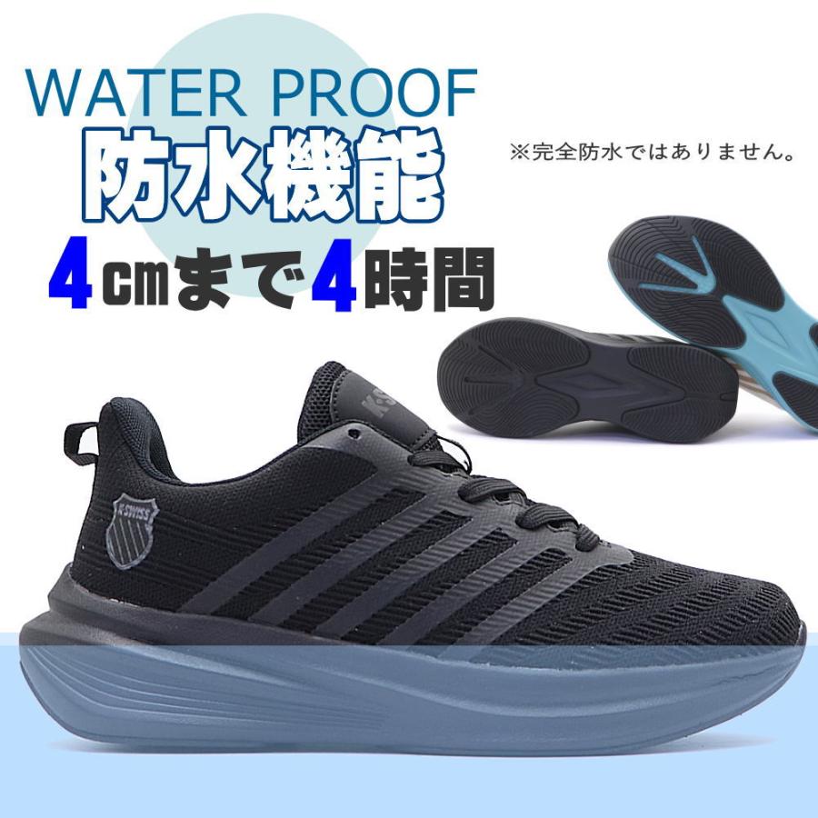 K-SWISS（ケースイス） メンズ 防水 ランニングスニーカー 厚底
