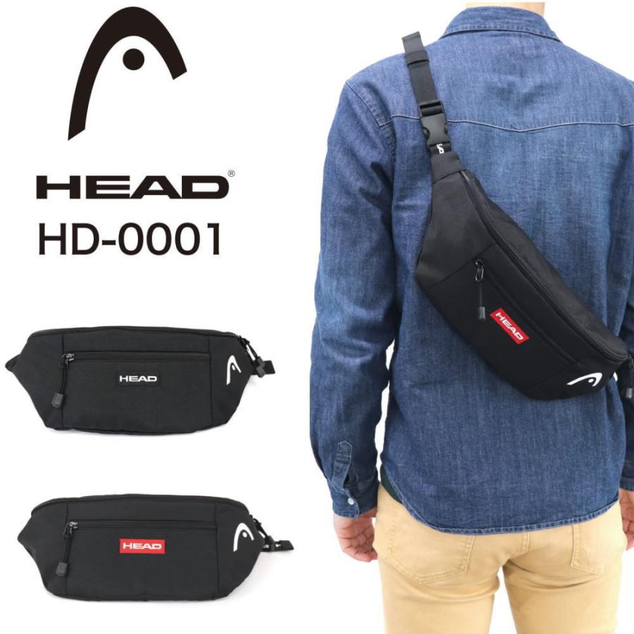 HEAD（ヘッド） ボディバッグ ウエストポーチ 男女兼用 軽量 肩掛け